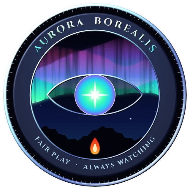 The Aurora Borealis emblem